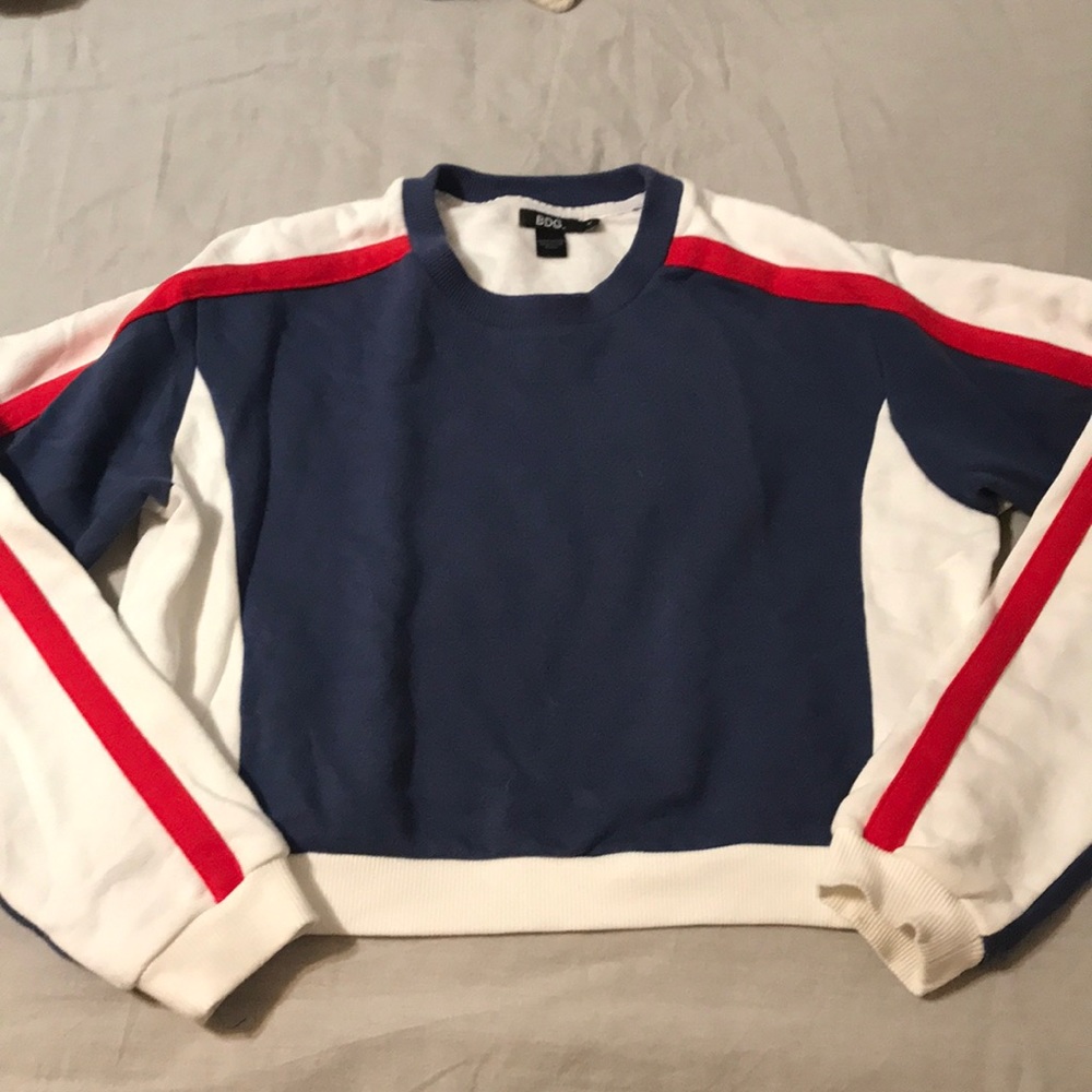 Cropped urban outfitters sweatshirt